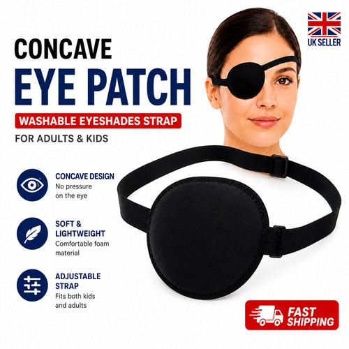 Washable eye patch adjustable - washable,