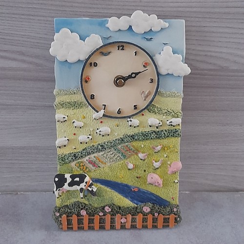 Vintage and wall - , clock