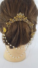 Hair Bun Accessory  Rhinestone