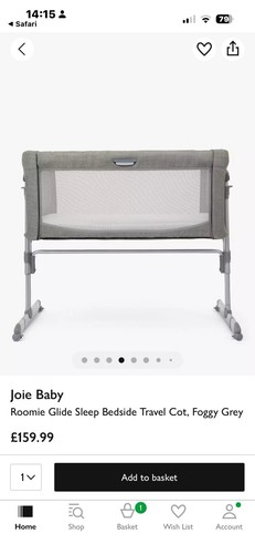 Joie roomie next bedside - joie,