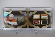 2016-17 UD Black Fresh Gear Rookie Booklet Materials Autograph Ivan Provorov 4/5