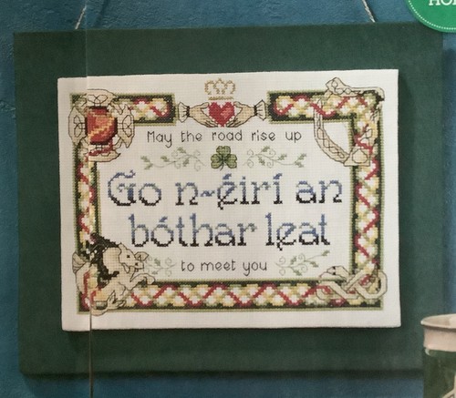 Cross stitch chart irish - stitch,