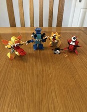 Bundle Of Four Lego Mixels complete with instructions