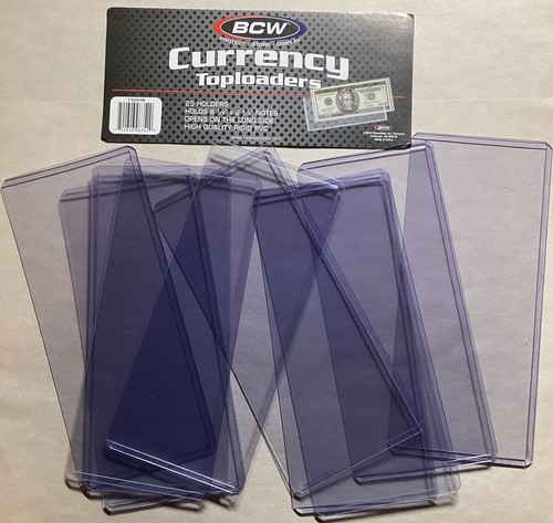 Bcw rigid currency banknote - bcw,