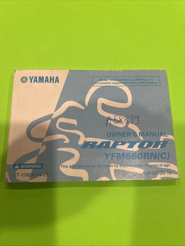 Yamaha atv raptor - yamaha, yfm660rn