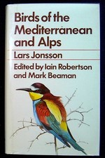 Jonsson, Lars BIRDS OF THE MEDITERRANEAN AND ALPS Hardback Book