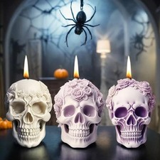 Halloween Candle Molds 3D