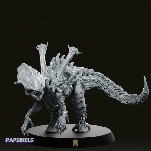 Xeno parasaurolop alien - parasaurolop,