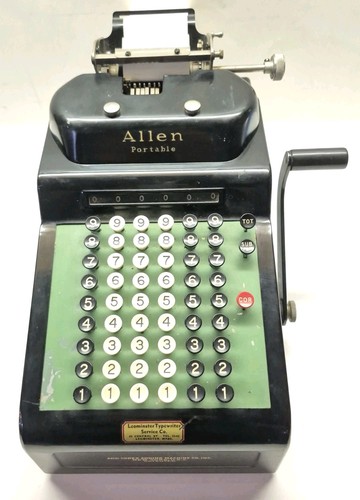 Vtg allen model 66 - c.,