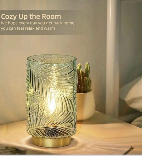 Glass cordless table lamp - cordless,
