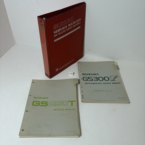 Suzuki shop service manual - suzuki,