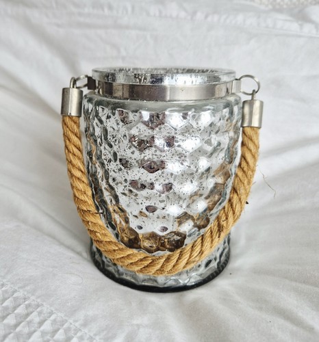 Qvc textured glass jar - textured, lantern