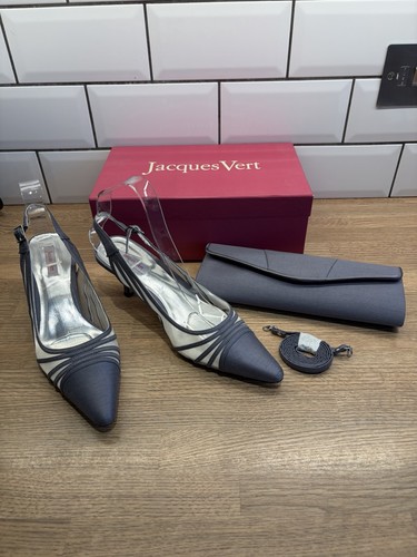 Jacques vert grey satin sling - jacques,