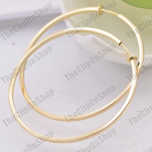 Clip 6cm big gold silver - clip, gold/silver