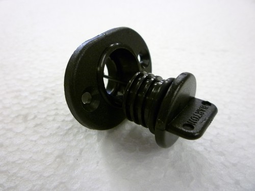 Transom drain plug single - plug,