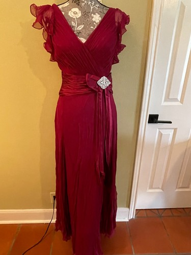 Vintage jovani red silk - vintage,