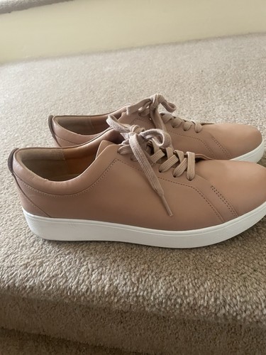 Fitflop rally leather trainers - fitflop,