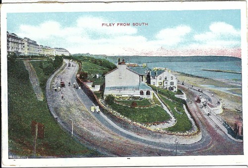 Postcard filey - postcard,