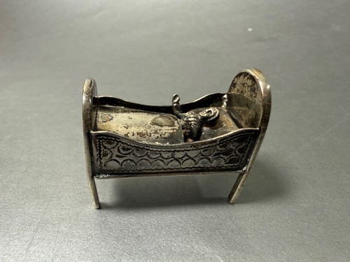 Antique dutch silver miniature - antique,
