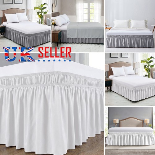 Elasticated bed skirt - bed,