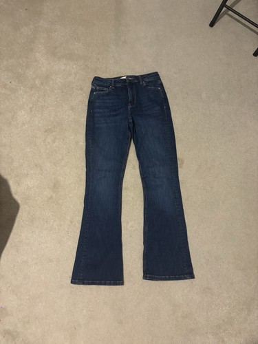 Women dark blue jeans flared - women's,