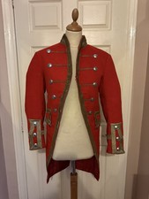 MENS THEATRICAL GEORGIAN COSTUME COAT BY BERMANS & NATHANS THEATRE PERIOD ❤️