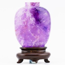 Chinese Amethyst Snuff Bottle