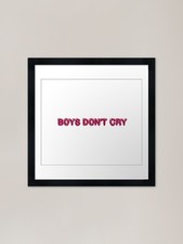 "Boys Don't Cry" Scribble