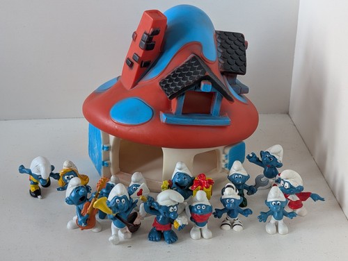 Farmi smurfs mushroom house - farmi,