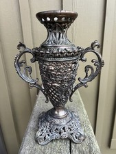 Victorian Spelter Urn Ornate