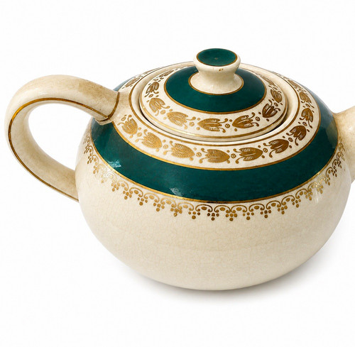 Crown ducal floral ceramic - crown,