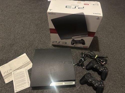Boxed playstation slim 120gb - playstation, 3