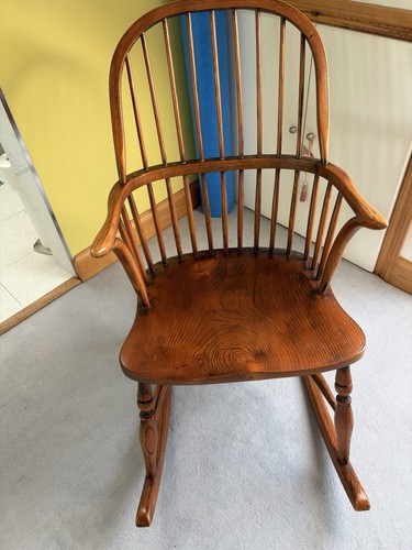 Vintage wooden rocking arm - wooden,