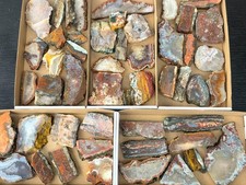 Morocco Agate Crystal Slices