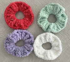 4 Handmade Scrunchies - Sweet