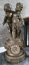 Rare Auguste Moreau Sculpture Clock