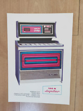 Jupiter 120N Prodige Vinyl Jukebox Sales Brochure / Flyer / Pamphlet