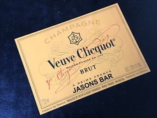 Alcohol Champagne Metal Sign