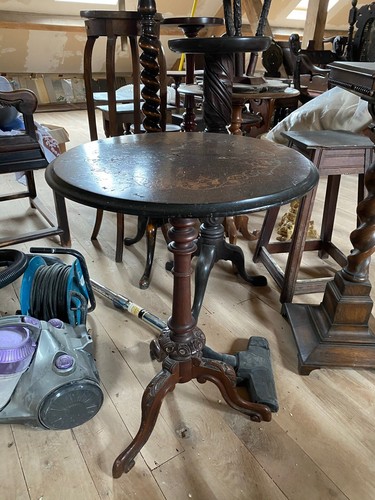 Antique georgian round tilt - antique,