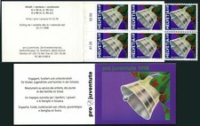 Switzerland B636a booklet,MNH. Pro Juventute 1998.Life near Water.Ramshorn snail