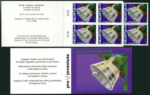 Switzerland b636a booklet mnh - b636a, booklet,mnh