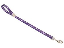 Show Tech Grooming Noose with Pawprint Design - Purple