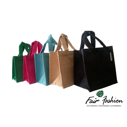 Jute hessian colourful - colourful, medium