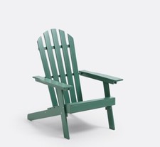 Garden Armchair La Redoute Acacia Wooden Chair Adirondack RRP£179 Bargain