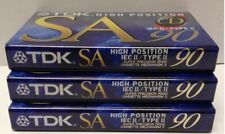 TDK SA 90 PACK   OF 3 
