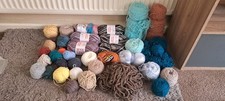 Job Lot Of Wool Dk, Aran And