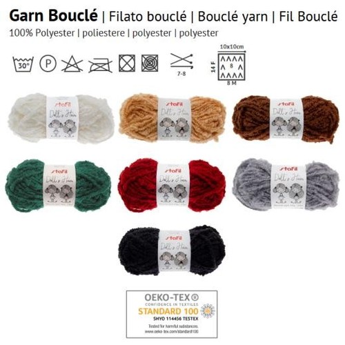 Stafil bouclé dolls - bouclé,