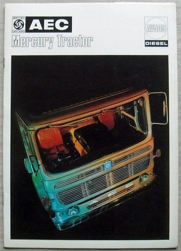 Aec mercury tractor av505 - aec,