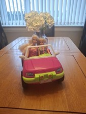 Barbie Jeep and 2 Dolls