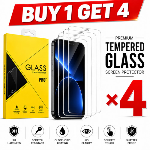 Tempered glass screen - tempered,